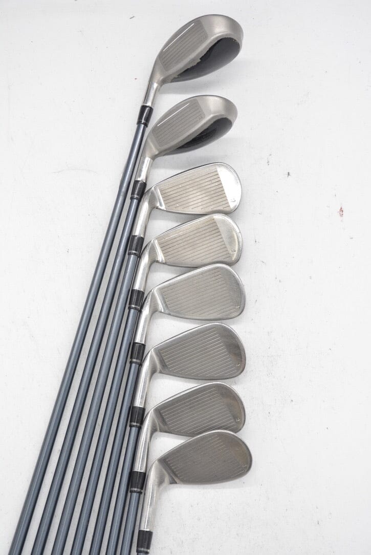 Adams Idea Tech Hybrid 4-PW, SW Iron Set SR Flex -0.25" Golf Clubs GolfRoots 