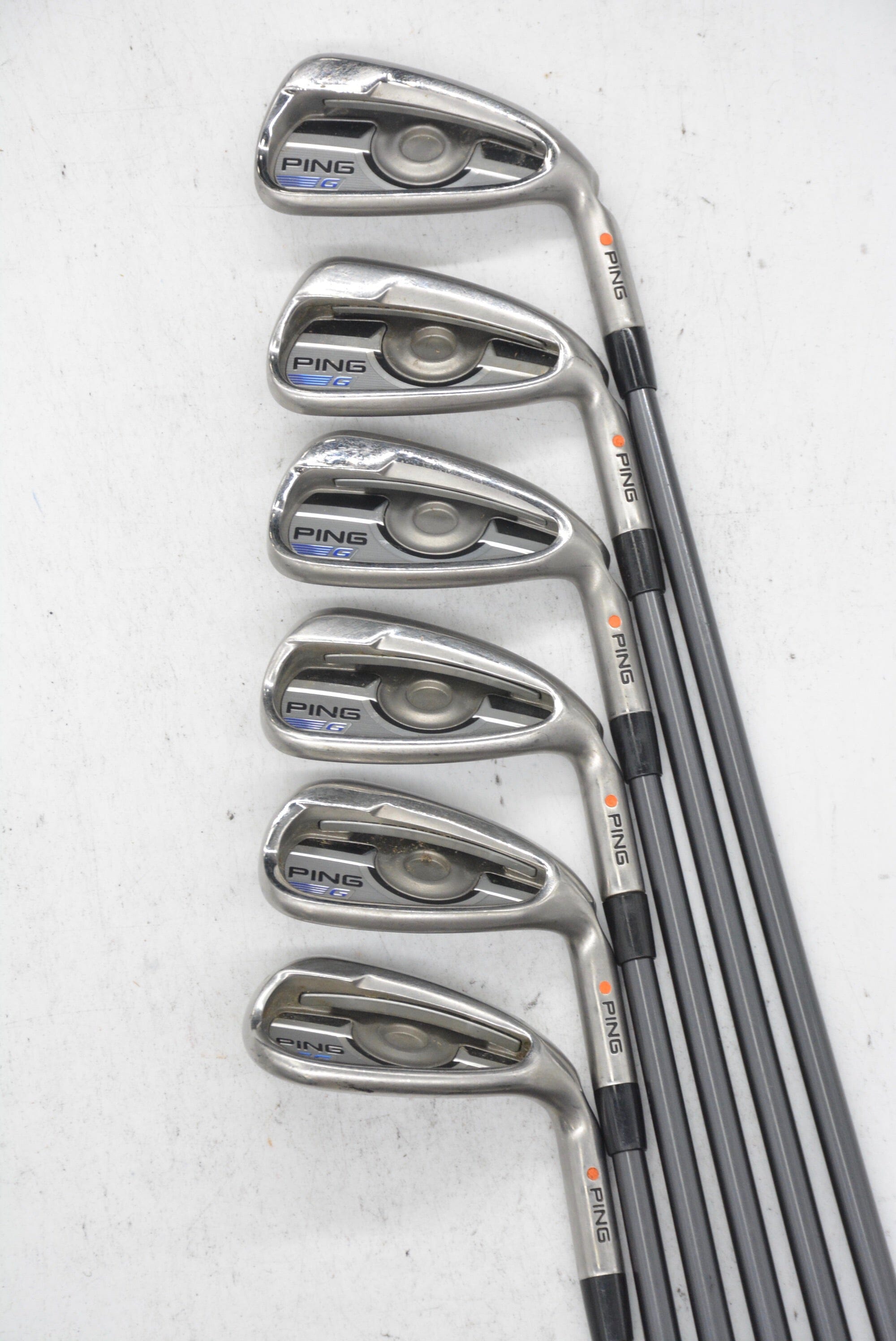 Ping G 6-PW, SW Iron Set SR Flex -1" Golf Clubs GolfRoots 