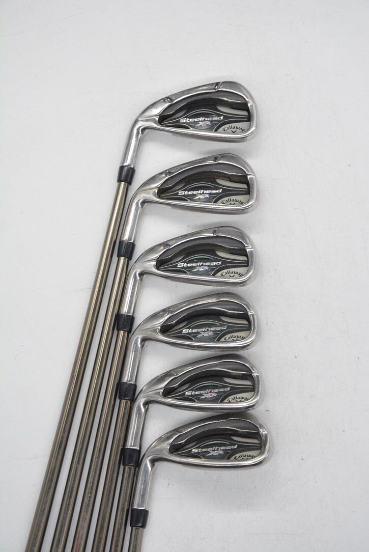 Lefty Callaway Steelhead XR 5-PW Iron Set R Flex -.5" Golf Clubs GolfRoots 