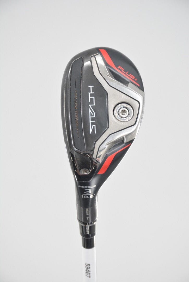 Lefty TaylorMade Stealth Plus Rescue 3 Hybrid S Flex 40" Golf Clubs GolfRoots 