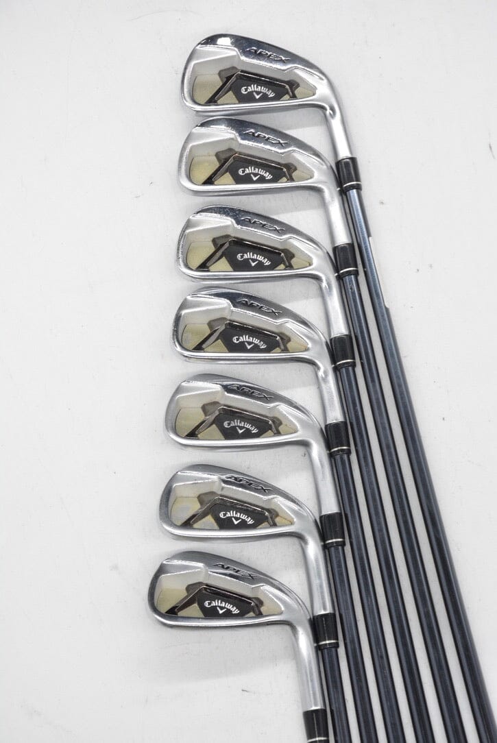 Callaway Apex 21 4-PW Iron Set R Flex -0.25" Golf Clubs GolfRoots 