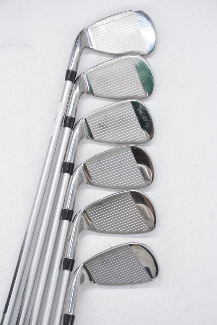 Women's Tour Edge Reaction 6-PW, SW Iron Set W Flex -0.75" Golf Clubs GolfRoots 