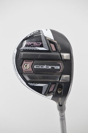 Women's Cobra Radspeed Black/Pink 7 Wood W Flex Golf Clubs GolfRoots 