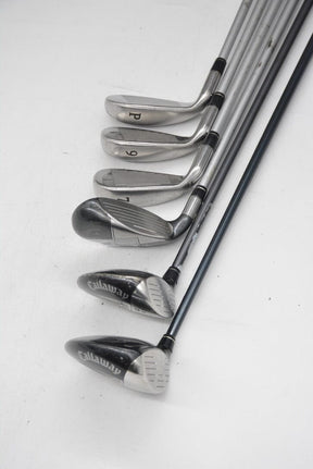 Women's Callaway Solaire 5w,9w,6h,7,9,PW Iron Set W Flex Golf Clubs GolfRoots 