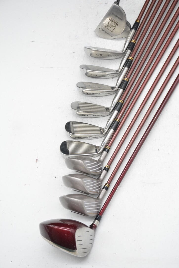 Women's Bridgestone Precept EX Mixed Full Set W Flex Std Length Golf Clubs GolfRoots 