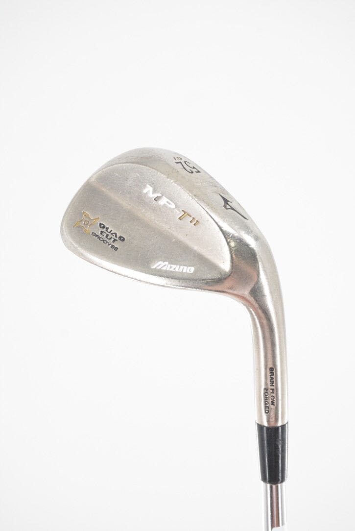 Mizuno MP T-11 White Satin Chrome 52 Degree Wedge Wedge Flex 35.25" Golf Clubs GolfRoots 