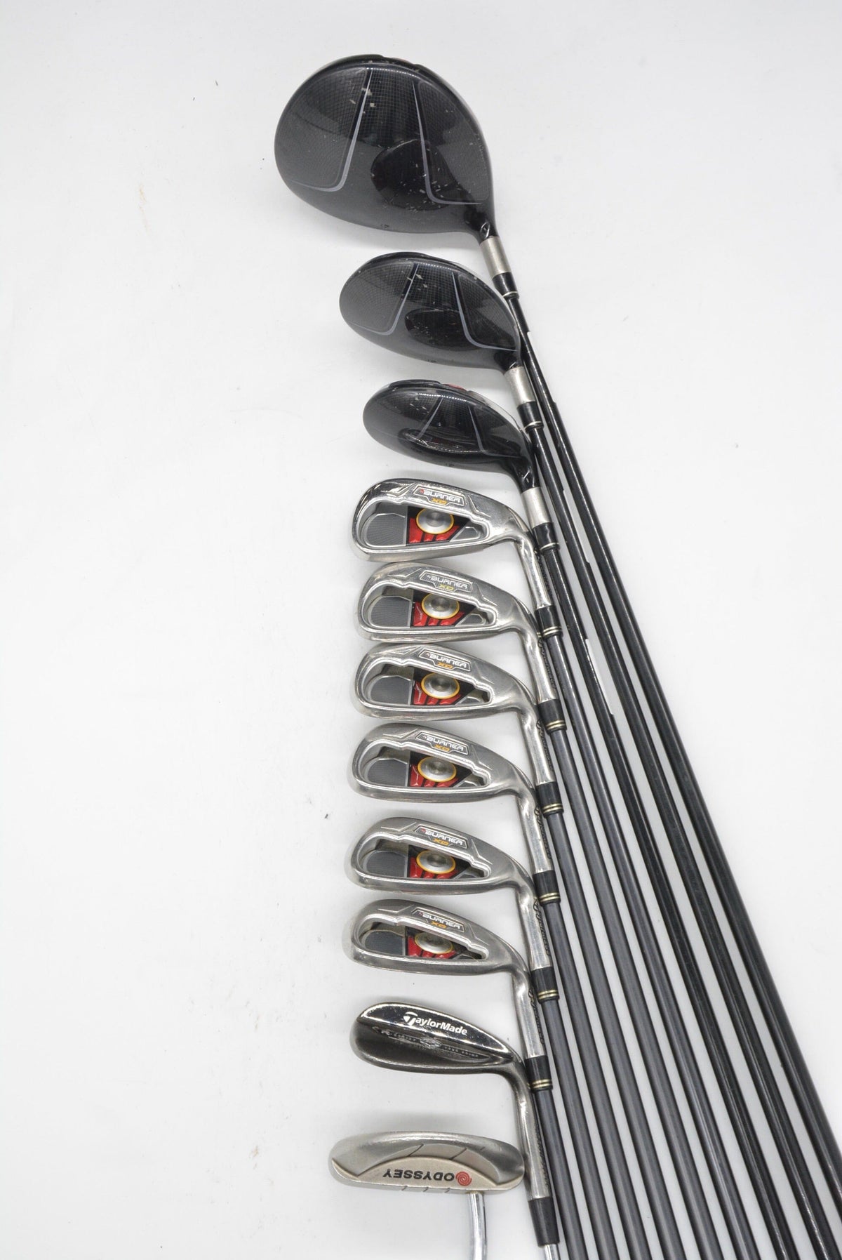 TaylorMade Burner XD Mixed Full Set R Flex -0.25" Golf Clubs GolfRoots 