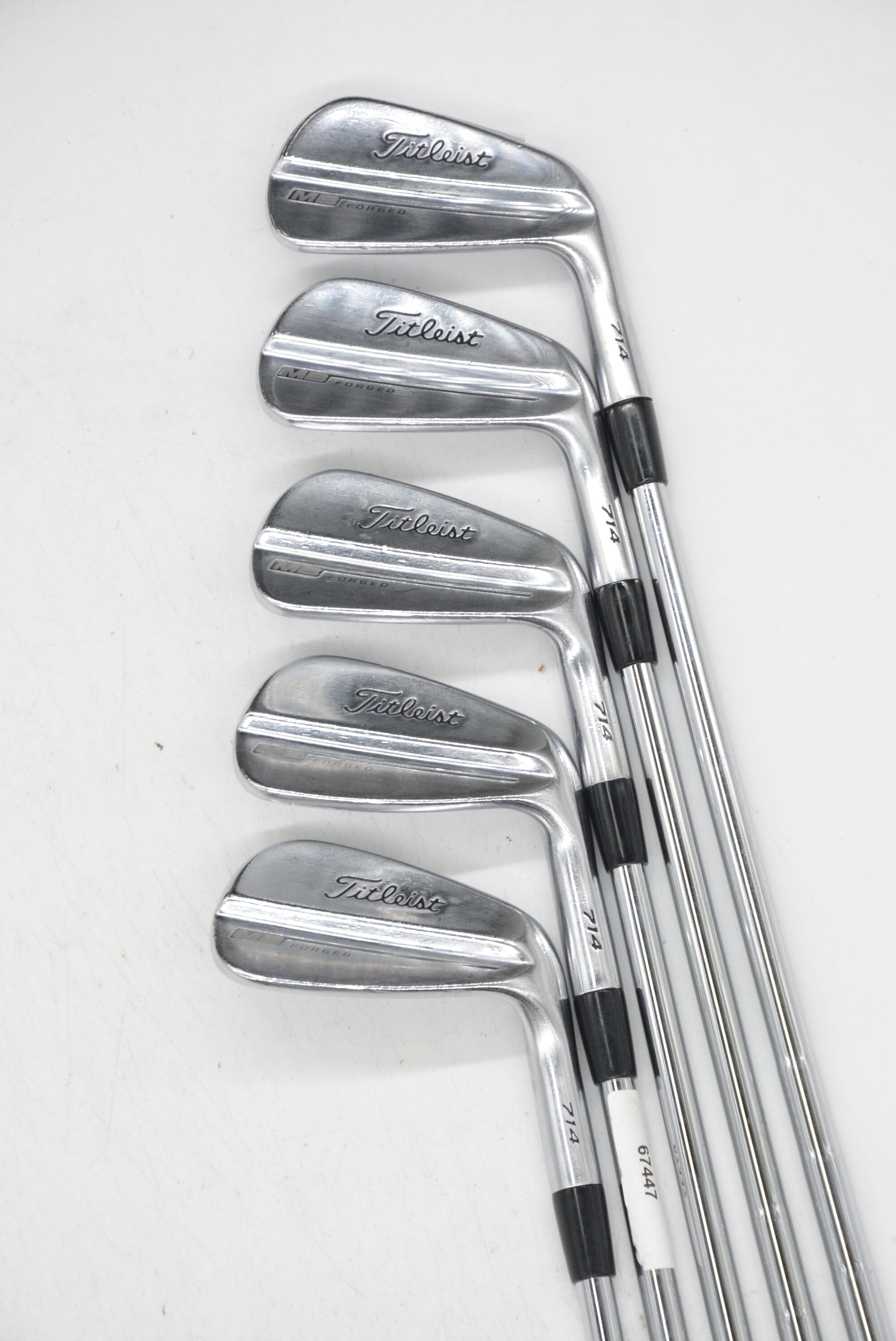 Titleist 714 MB Forged 5-9 Iron Set S Flex Std Length Golf Clubs GolfRoots 