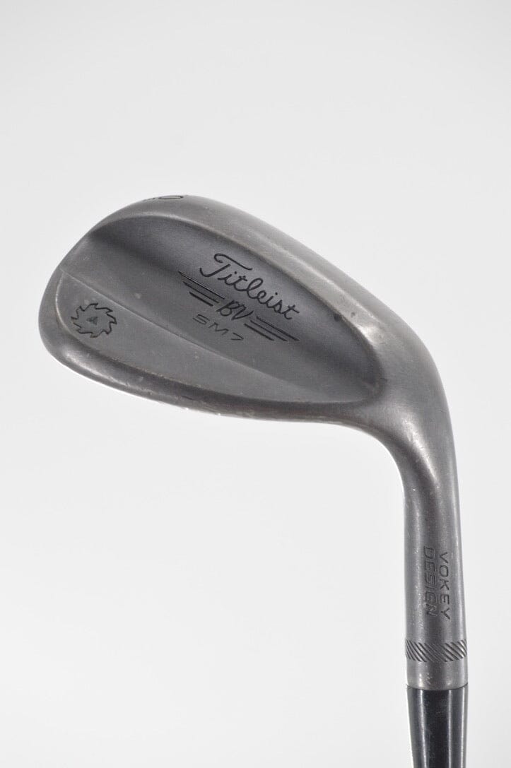 Titleist Vokey SM7 Jet Black 60 Degree Wedge S Flex 35" Golf Clubs GolfRoots 