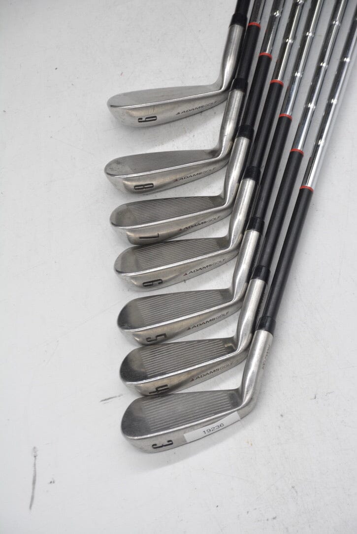 Adams Tight Lies 1308 3-9 Iron Set S Flex Golf Clubs GolfRoots 