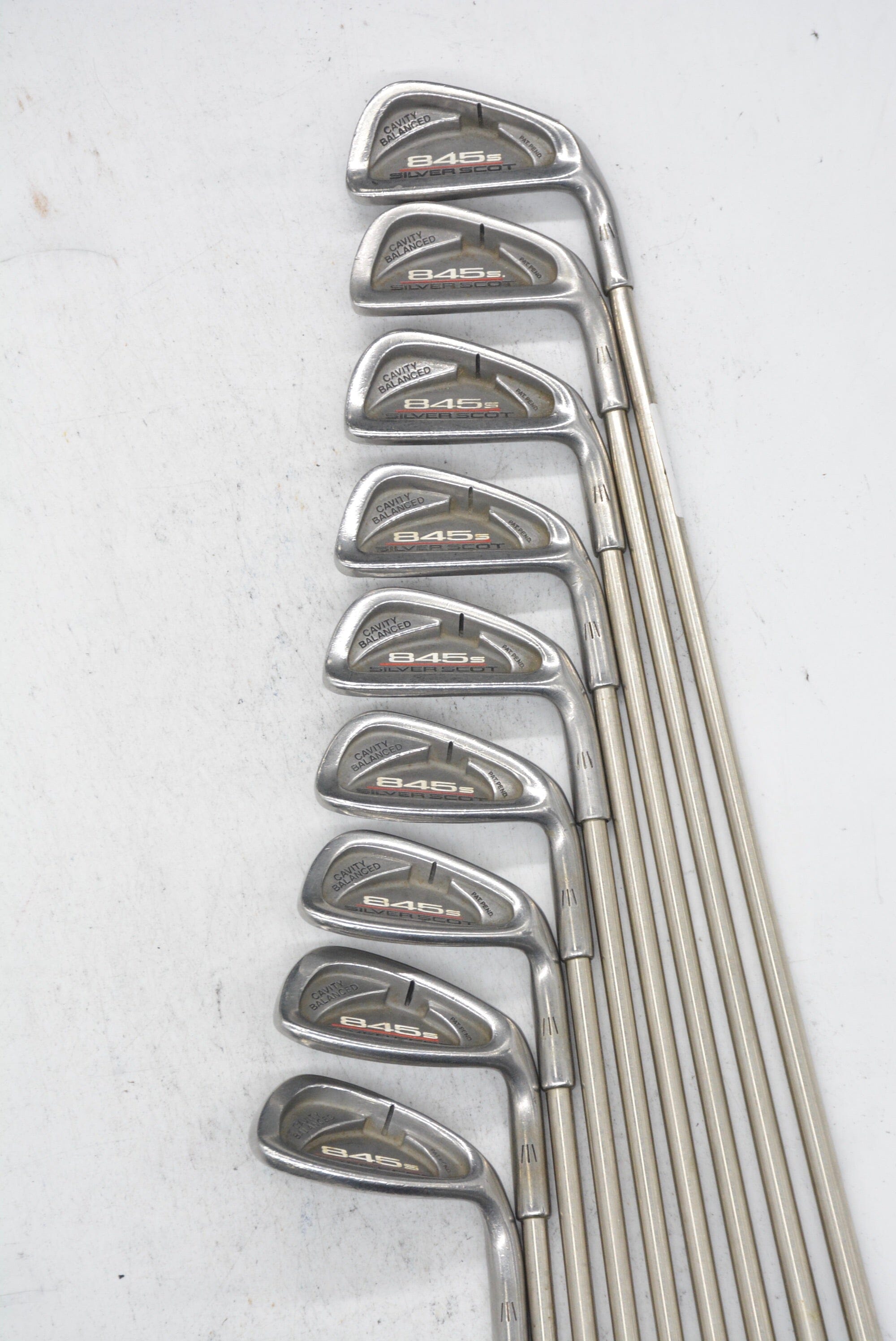 Tommy Armour 845S Silver Scot 3-PW, SW Iron Set R Flex Std Length Golf Clubs GolfRoots 