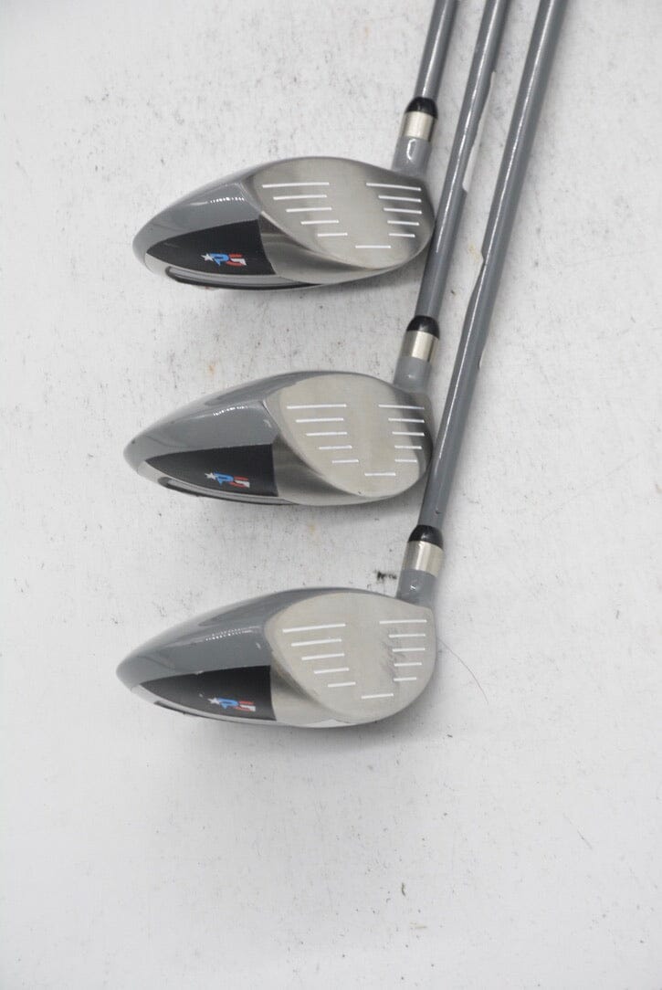 Patriot F22 3W, 5W, 7W Wood Set SR Flex Golf Clubs GolfRoots 