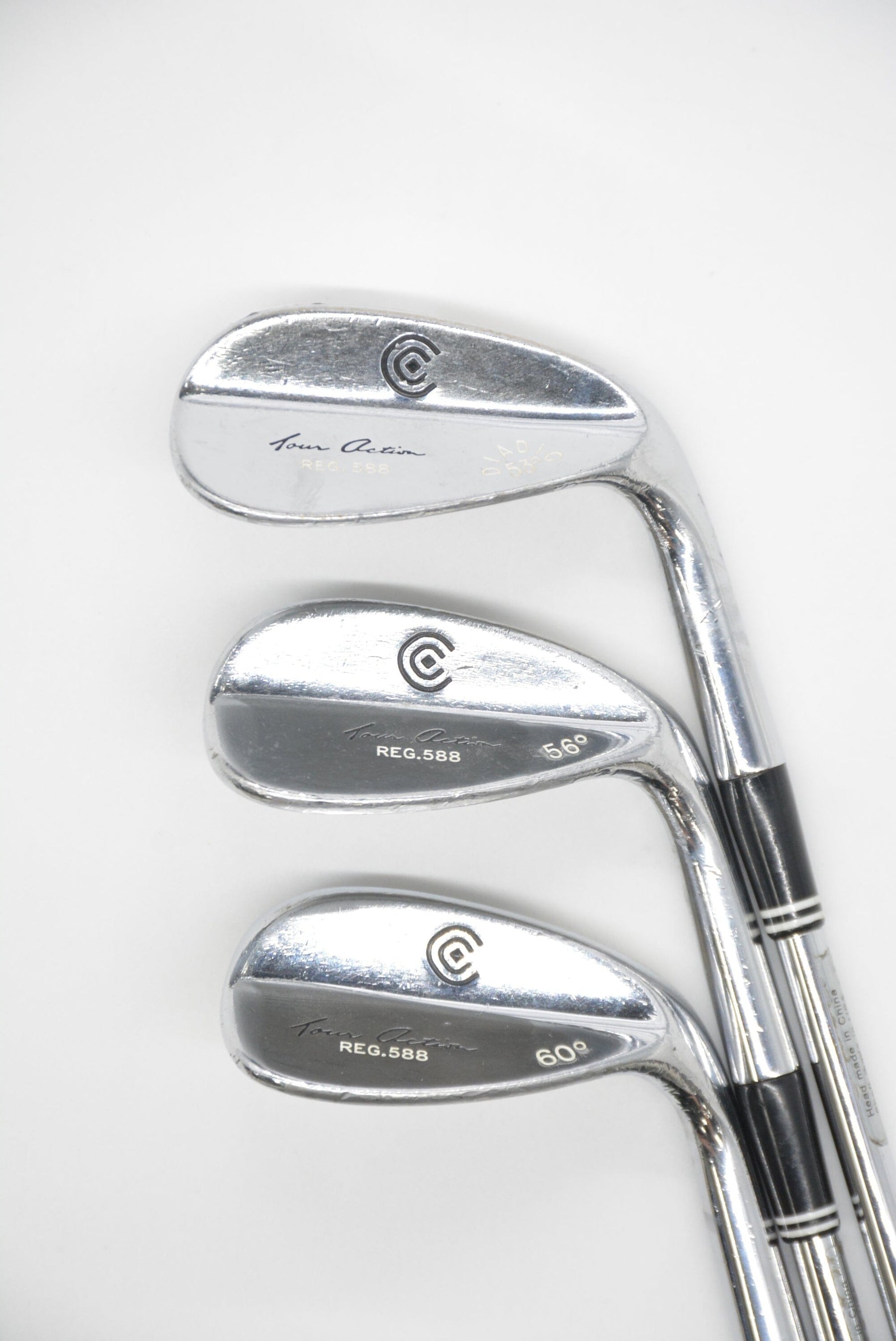 Cleveland Tour Action 53, 56, 60 Degrees Wedge Set Wedge Flex Golf Clubs GolfRoots 