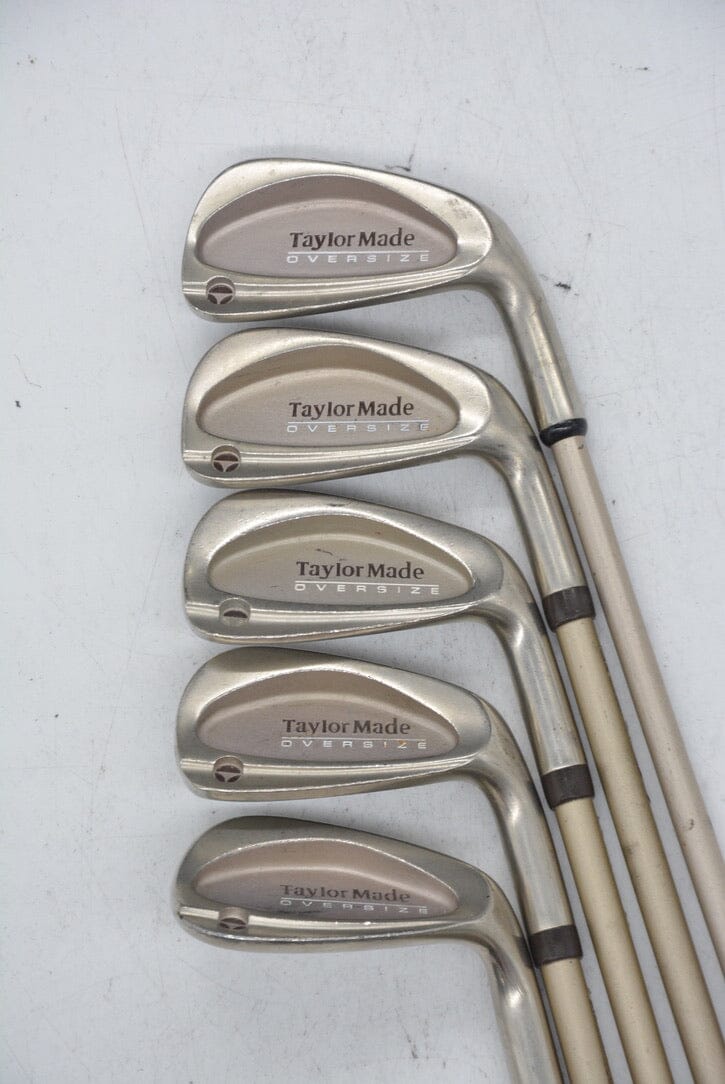Women's TaylorMade Burner Oversize 5,6,8,9,SW Iron Set W Flex Golf Clubs GolfRoots 