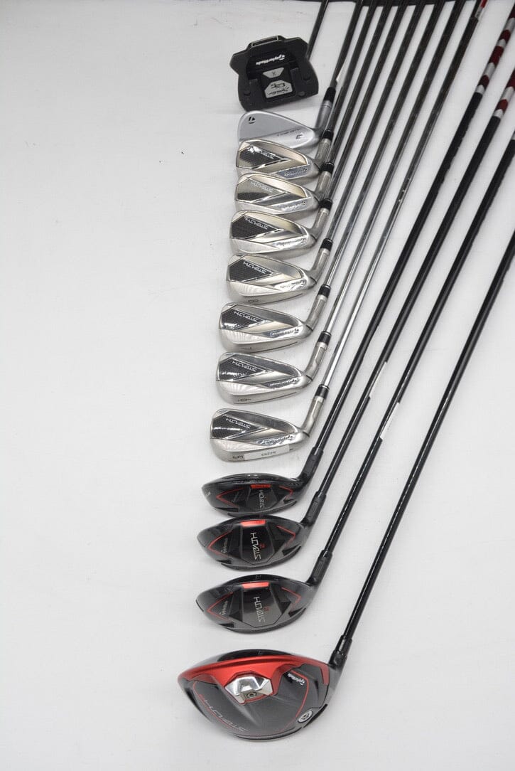 Lefty TaylorMade Stealth Full Set R Flex Golf Clubs GolfRoots 