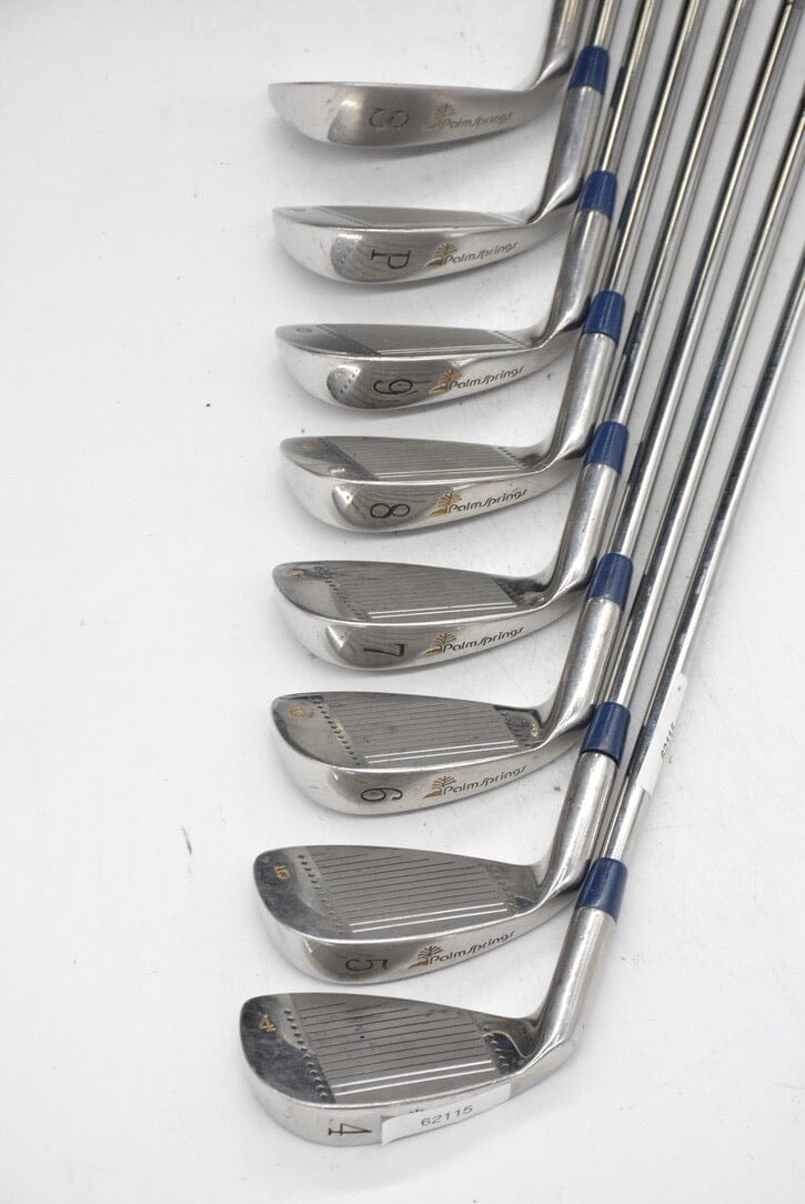 Women's Palm Springs Gravity Balance Oversize 4-SW Iron Set W Flex -0.5" Golf Clubs GolfRoots 