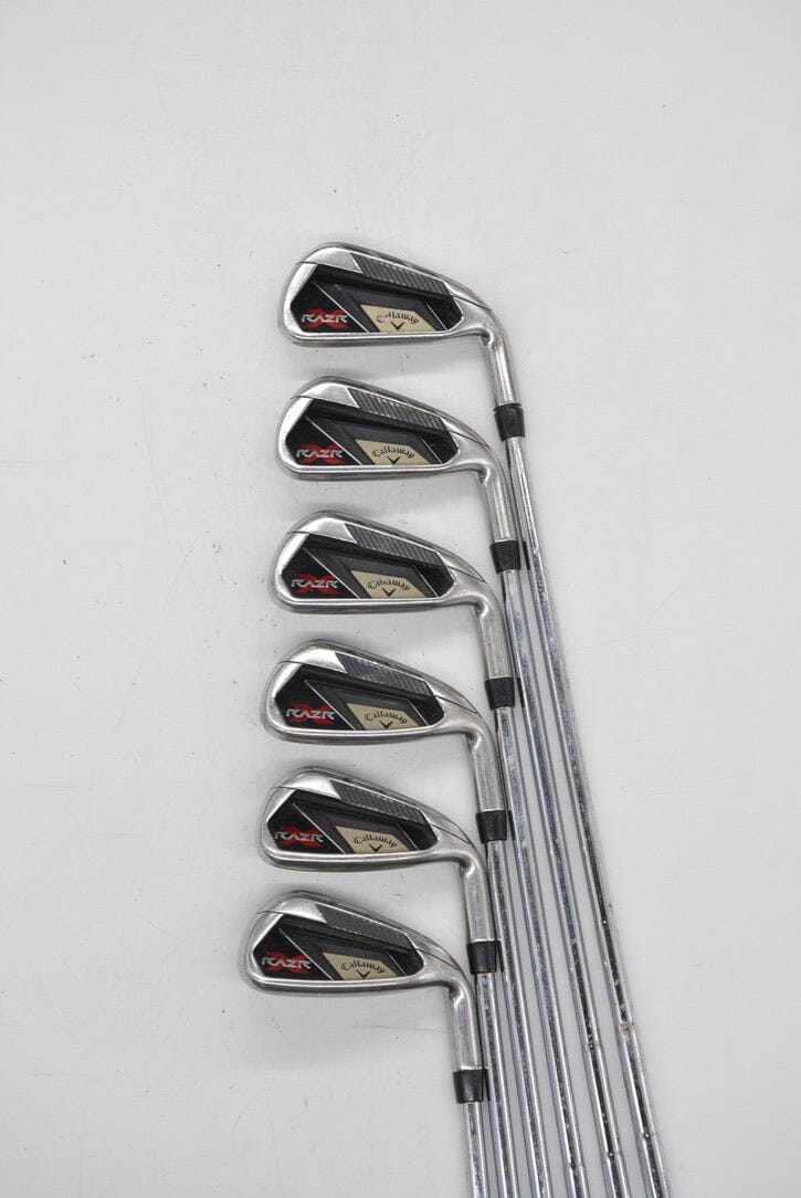 Callaway RAZR X 5-PW Iron Set Uniflex Golf Clubs GolfRoots 