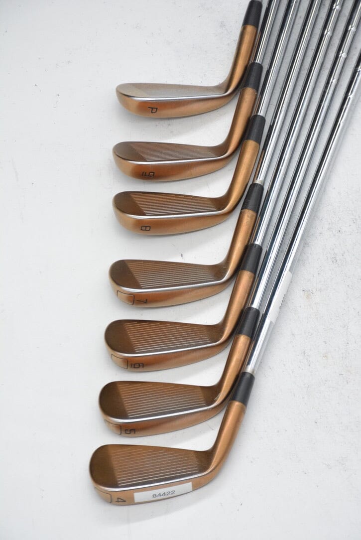 Cobra King Tour MIM Copper 4-PW Iron Set S Flex +0.25" Golf Clubs GolfRoots 