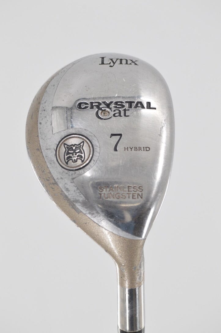 Women's Lynx Crystal Cat 7 Hybrid W Flex 36.5" Golf Clubs GolfRoots 