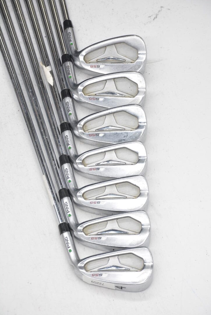 Ping S55 4-PW Iron Set R Flex Std Length Golf Clubs GolfRoots 