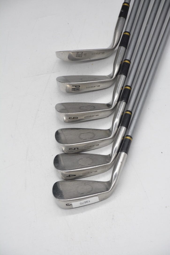 Cobra King Cobra Oversize 3-5, 9-SW Iron Set R Flex Golf Clubs GolfRoots 