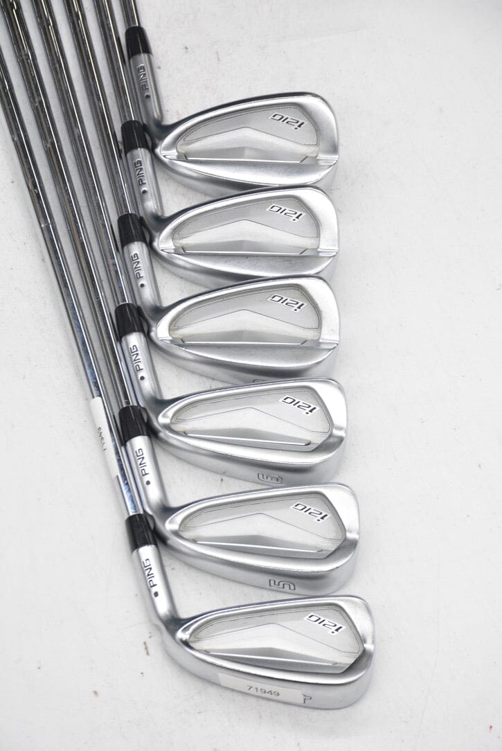 Ping I210 4-6,8-PW Iron Set S Flex +0.25" Golf Clubs GolfRoots 