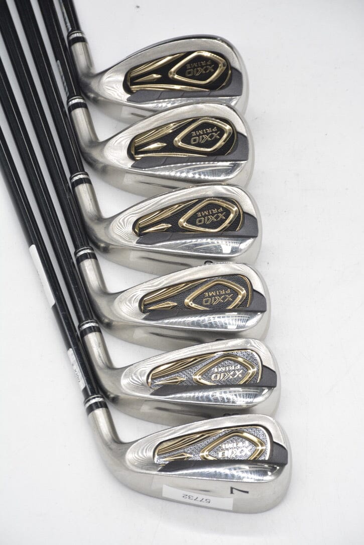 XXIO Prime 11 7-SW Iron Set R Flex Std Length Golf Clubs GolfRoots 