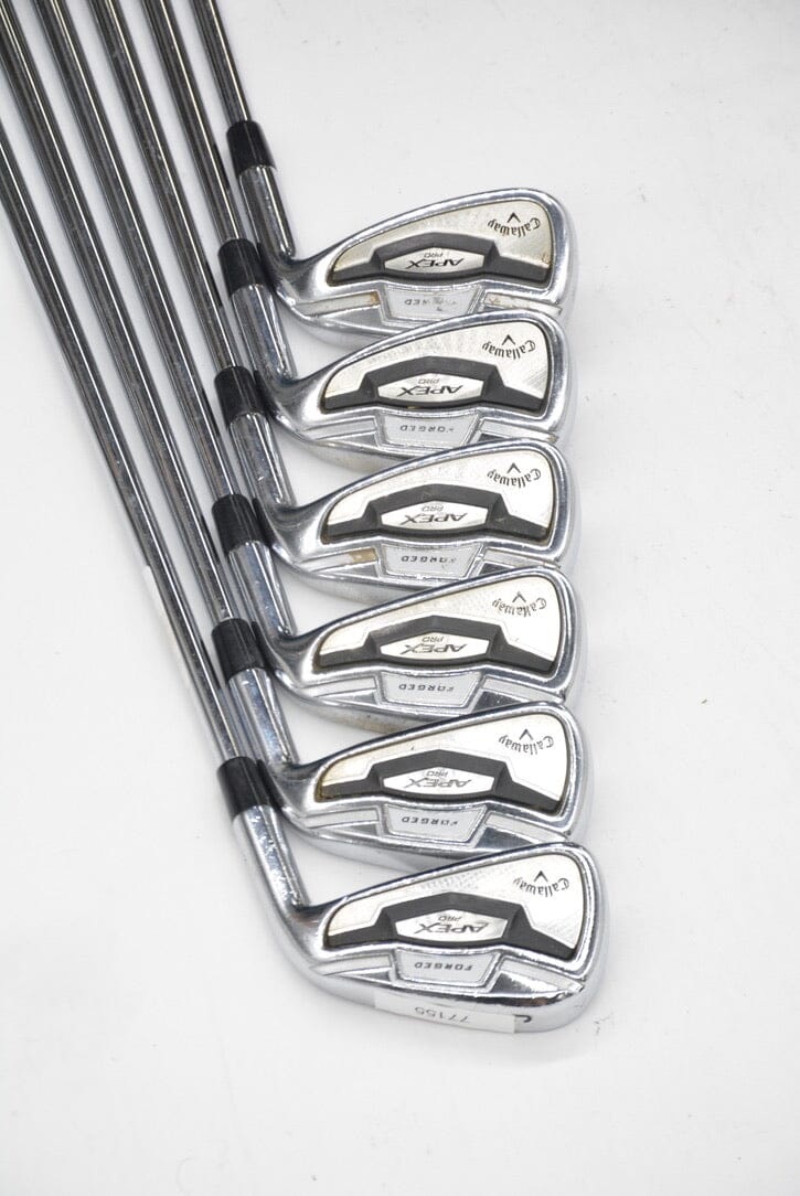 Callaway Apex Pro 16 5-PW Iron Set S Flex -0.5" Golf Clubs GolfRoots 