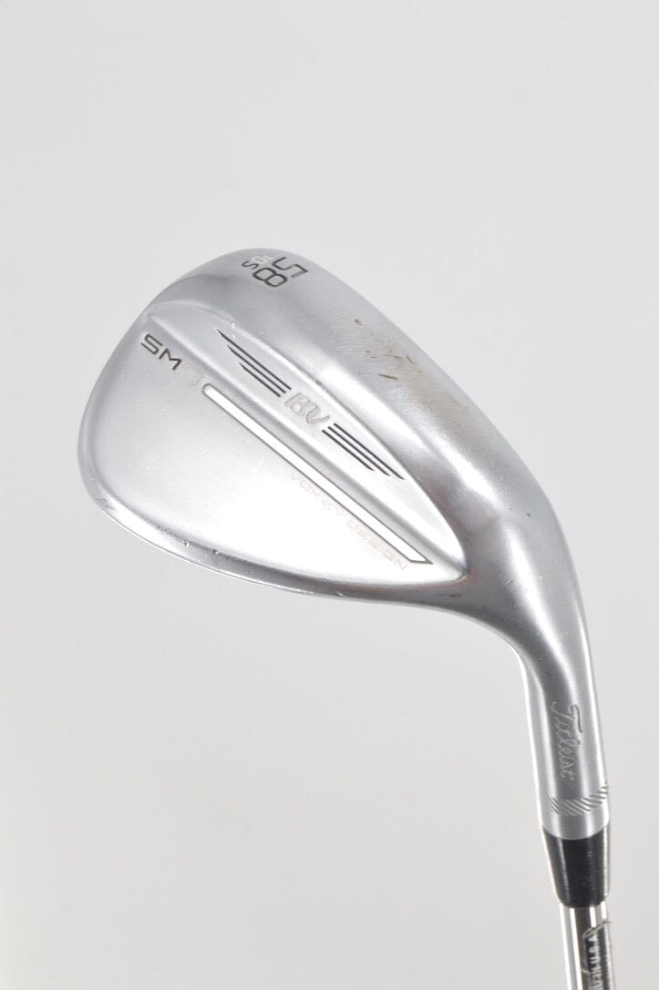 Titleist Vokey SM9 Tour Chrome 58 Degree Wedge Wedge Flex 36" Golf Clubs GolfRoots 