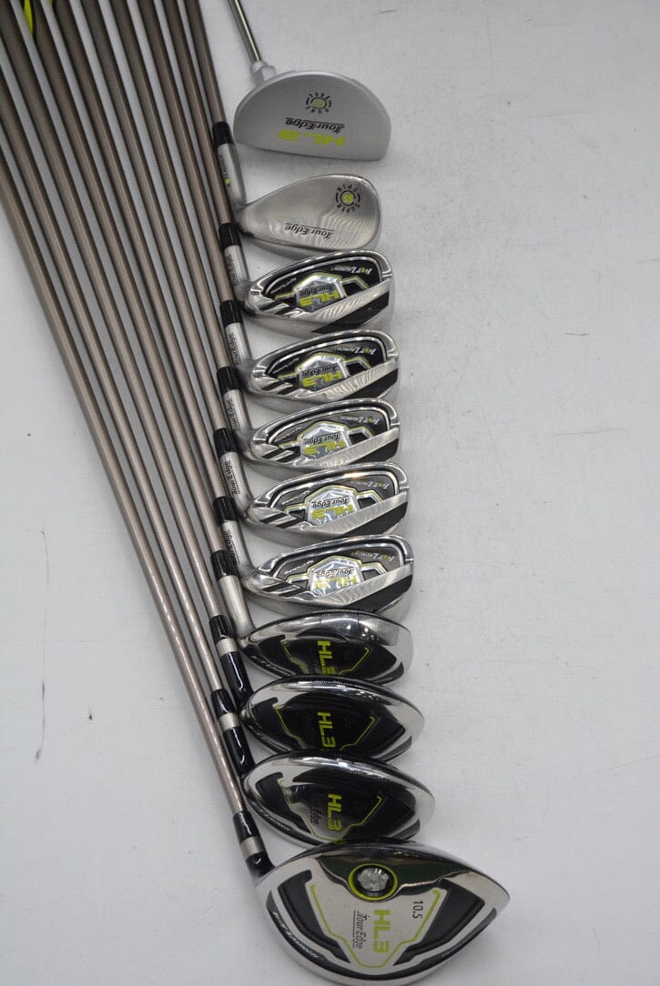 Tour Edge Hot Launch 3 Full Set R Flex -0.25" Golf Clubs GolfRoots 