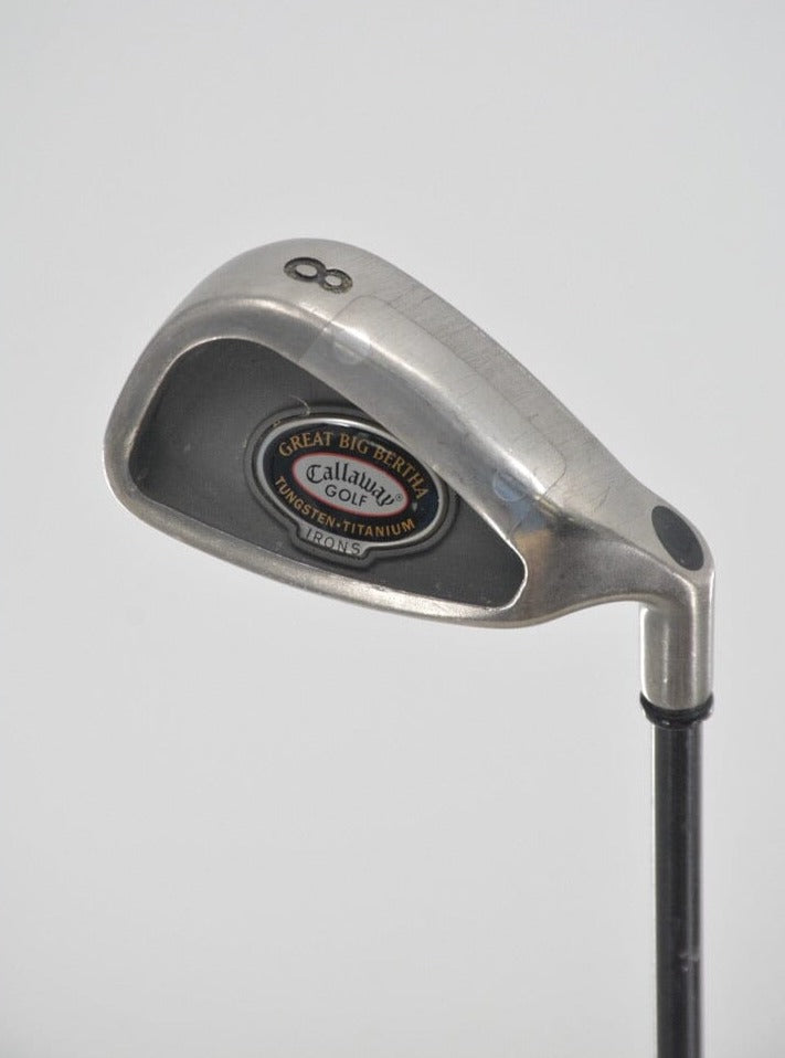 Callaway Great Big Bertha Tungsten Ti 3-6,8-9,AW Iron Set R Flex -.25" Golf Clubs GolfRoots 