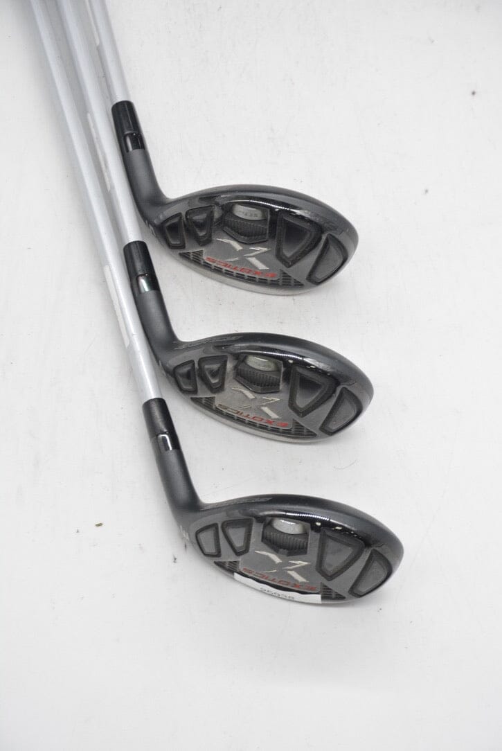 Women's Tour Edge Exotics XCG7 3H, 4H, 5H Wood Set W Flex Golf Clubs GolfRoots 