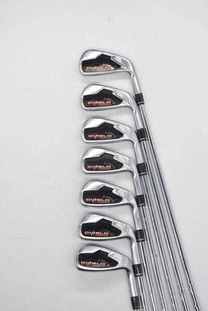 Callaway Diablo Forged 4-PW Iron Set Uniflex Golf Clubs GolfRoots 