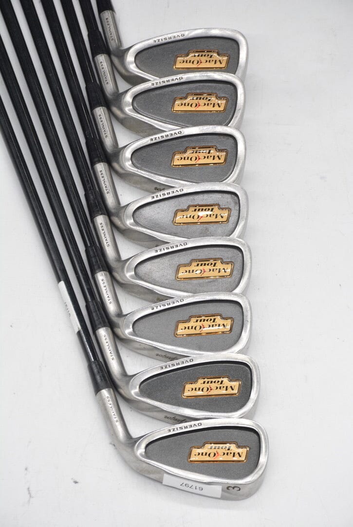 MacGregor Mac One Tour 3-PW Iron Set R Flex -0.25" Golf Clubs GolfRoots 