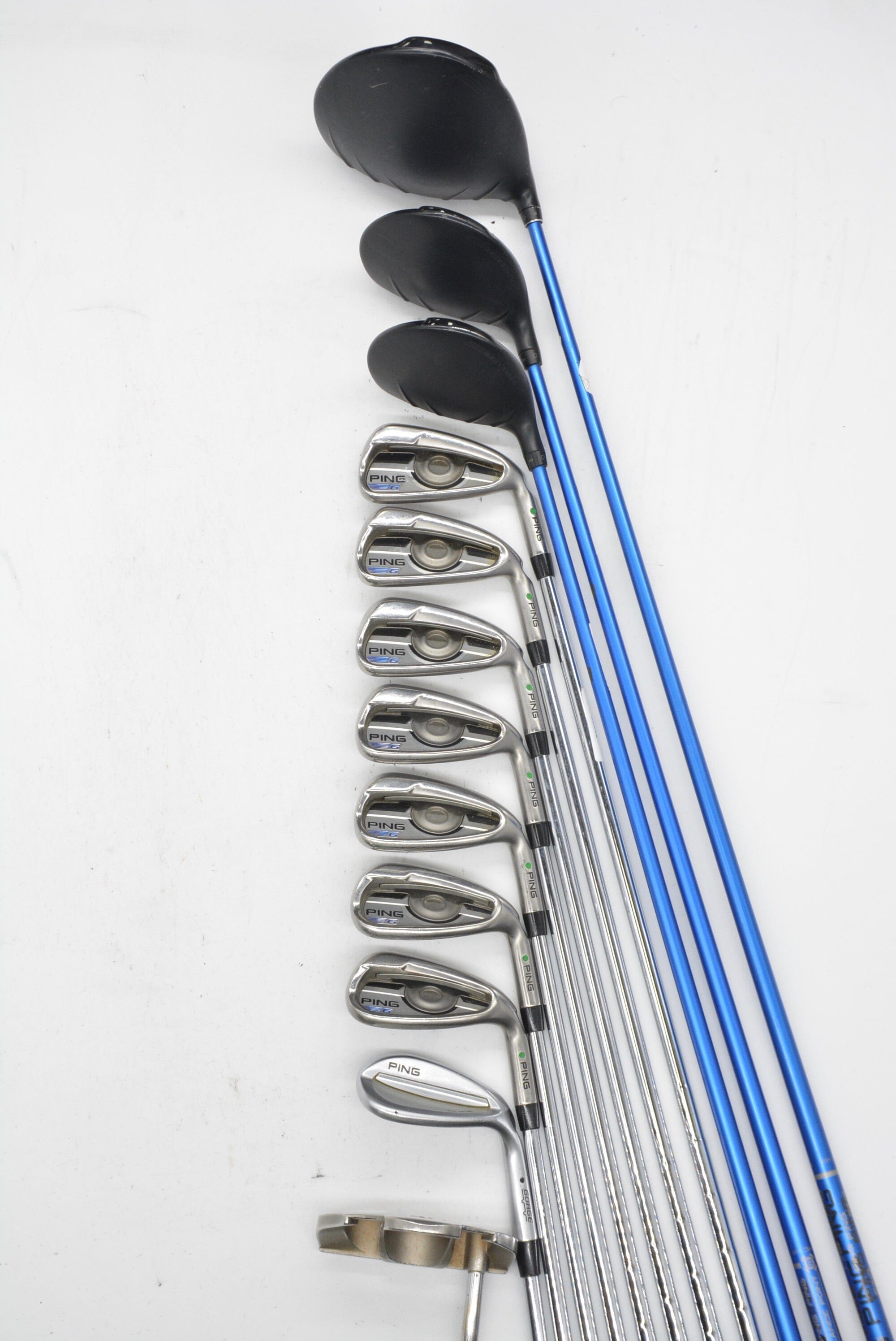 Ping G Mixed Full Set R Flex +0.25" Golf Clubs GolfRoots 