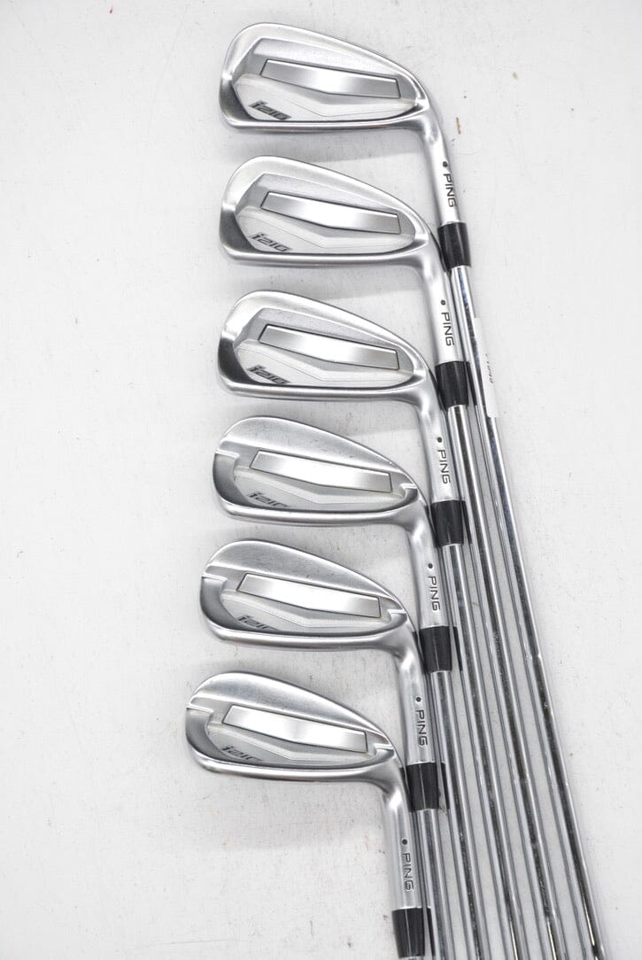 Ping I210 4-6,8-PW Iron Set S Flex +0.25" Golf Clubs GolfRoots 