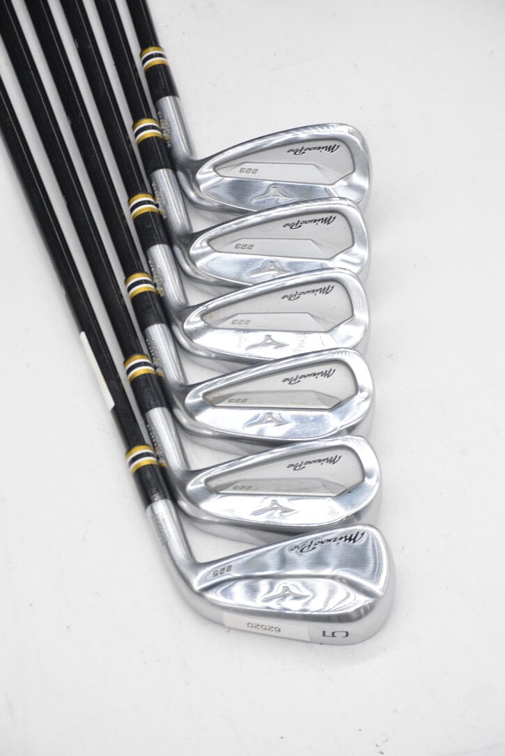 Mizuno Pro 223 5-PW Iron Set S Flex -0.25" Golf Clubs GolfRoots 