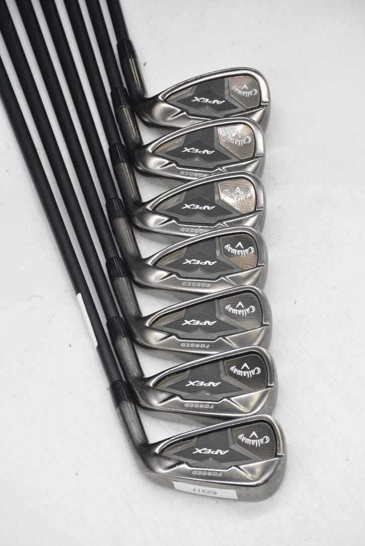 Callaway Apex 19 5-AW Iron Set R Flex -0.5" Golf Clubs GolfRoots 