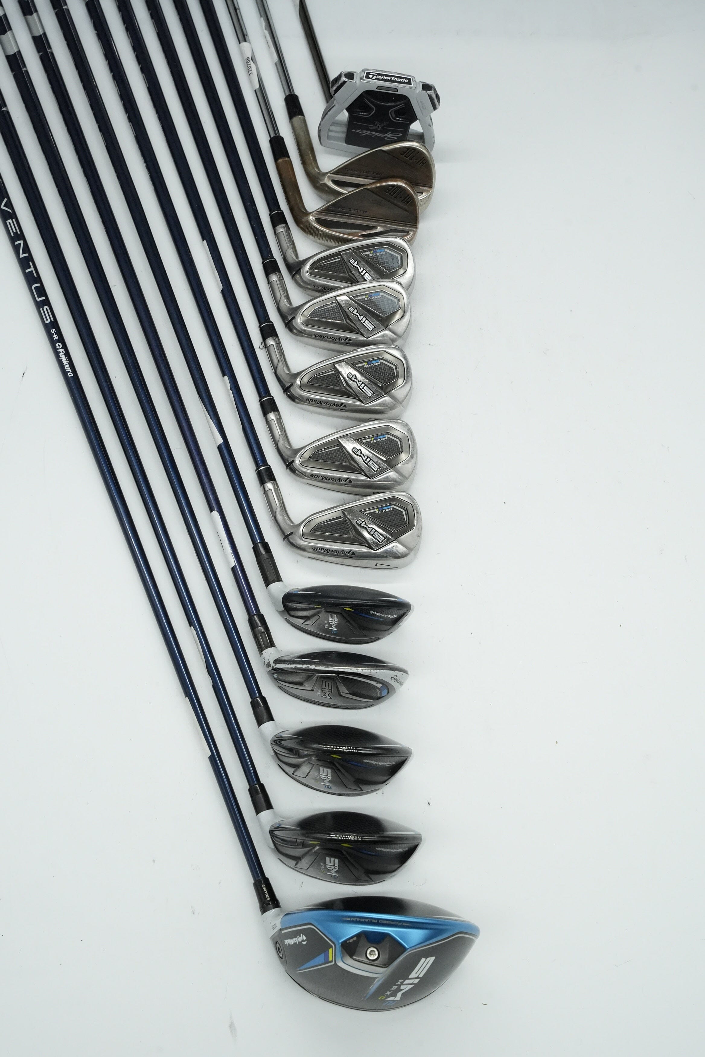 TaylorMade SIM2 Max Mixed Full Set R Flex Std Length Golf Clubs GolfRoots 