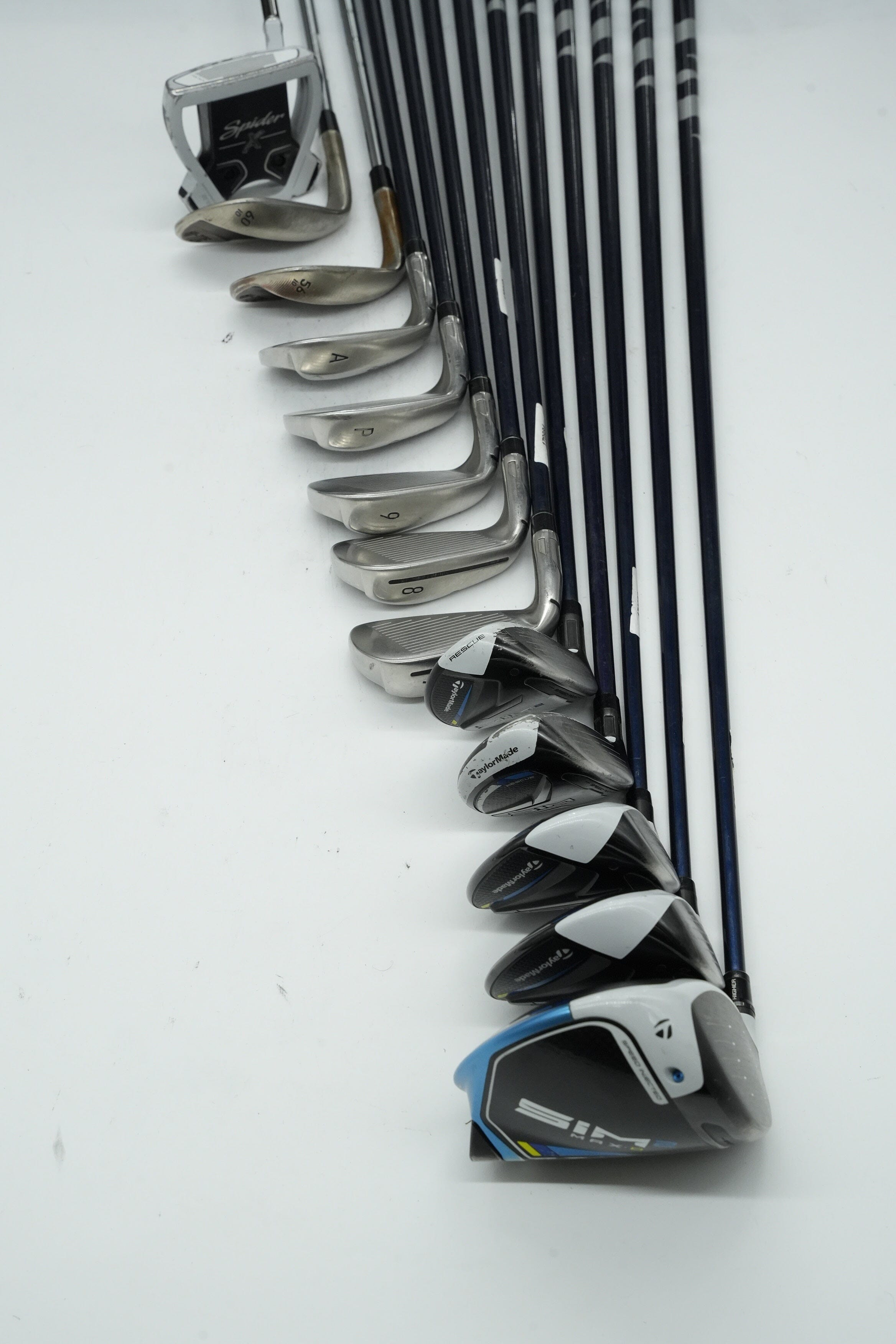 TaylorMade SIM2 Max Mixed Full Set R Flex Std Length Golf Clubs GolfRoots 