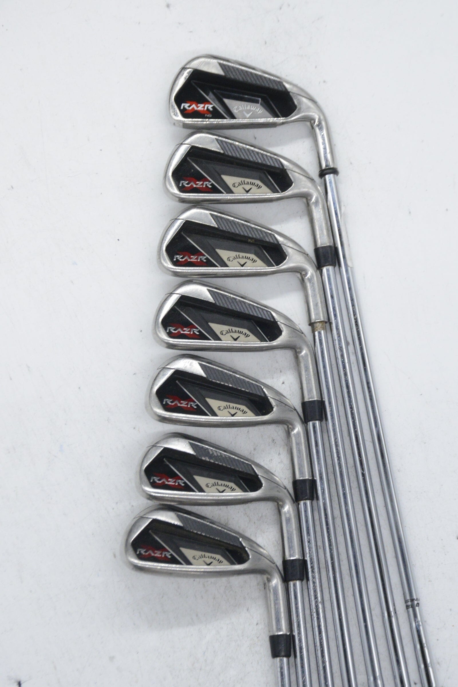 Callaway RAZR X 4-PW Iron Set Uniflex -0.25" Golf Clubs GolfRoots 