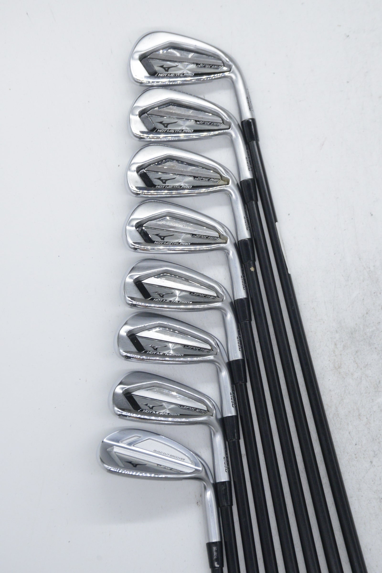 Mizuno JPX 921 Hot Metal Pro 4-GW Iron Set R Flex +0.25"