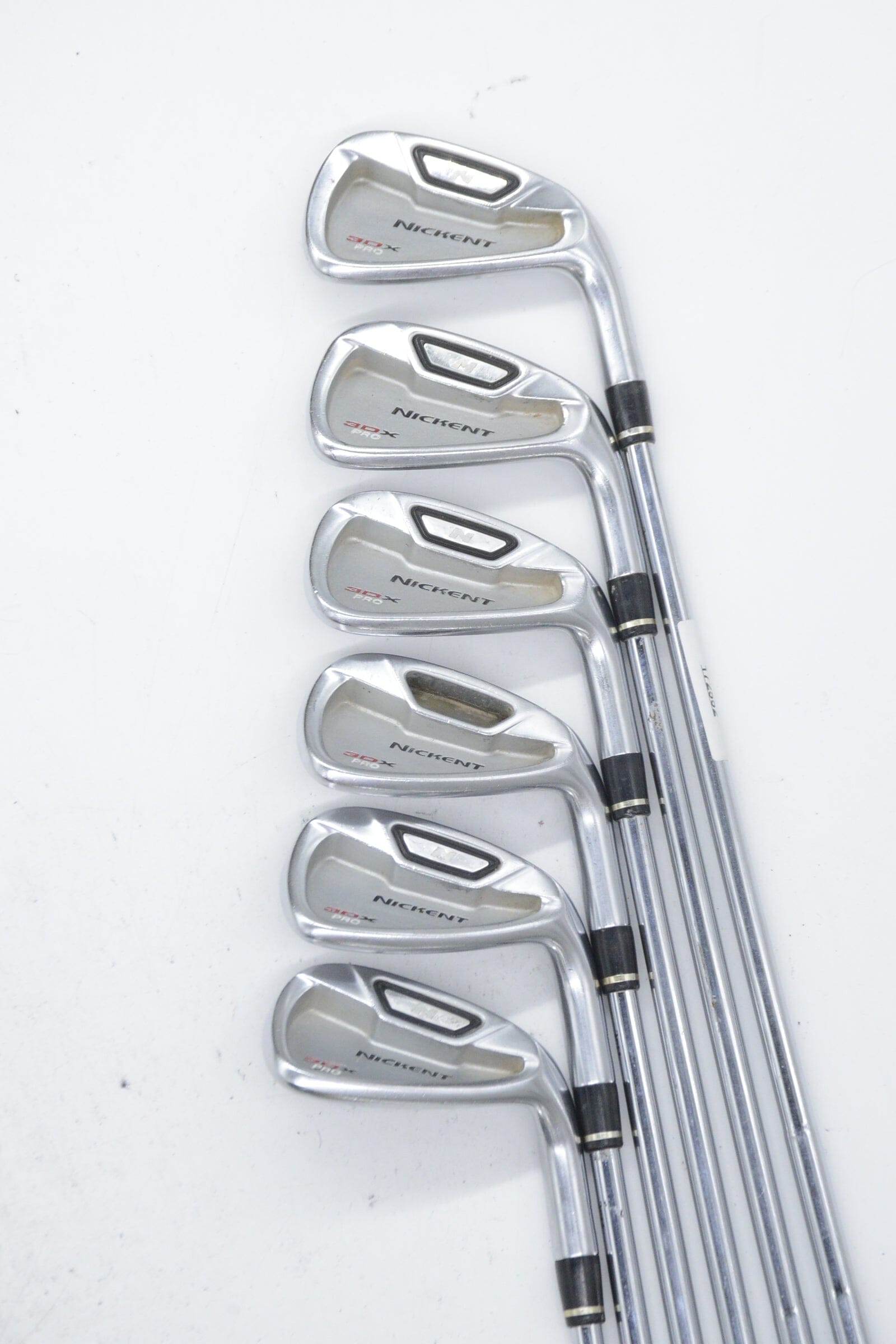 Nickent 3Dx Pro 5-PW Iron Set S Flex -0.25" Golf Clubs GolfRoots 