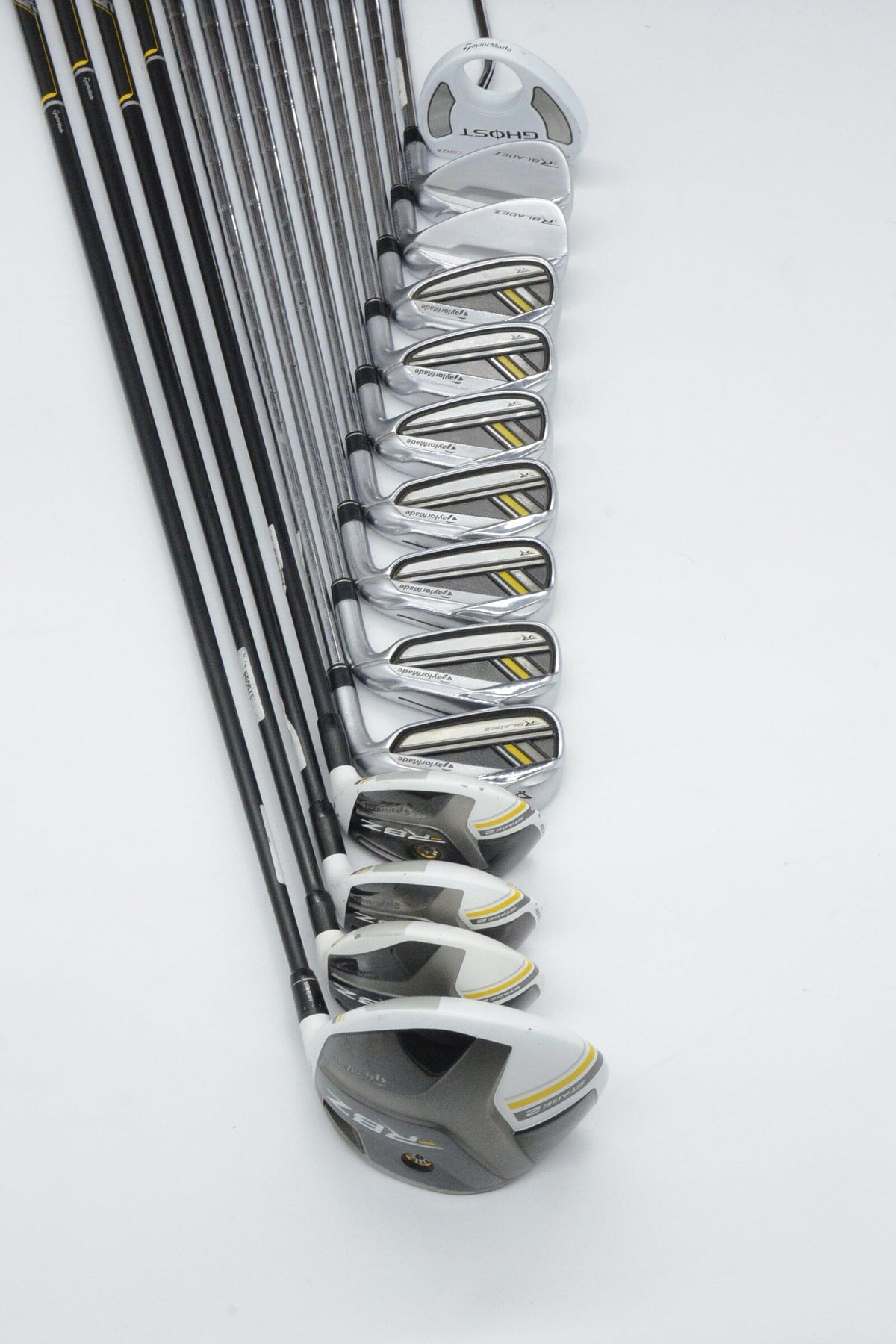 TaylorMade Rbladez Mixed Full Set S Flex +0.25" Golf Clubs GolfRoots 