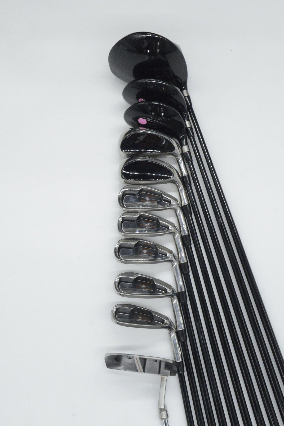 Women's *Dented* Tiger Shark Julie Inkster Mixed Full Set W Flex +1" Golf Clubs GolfRoots 
