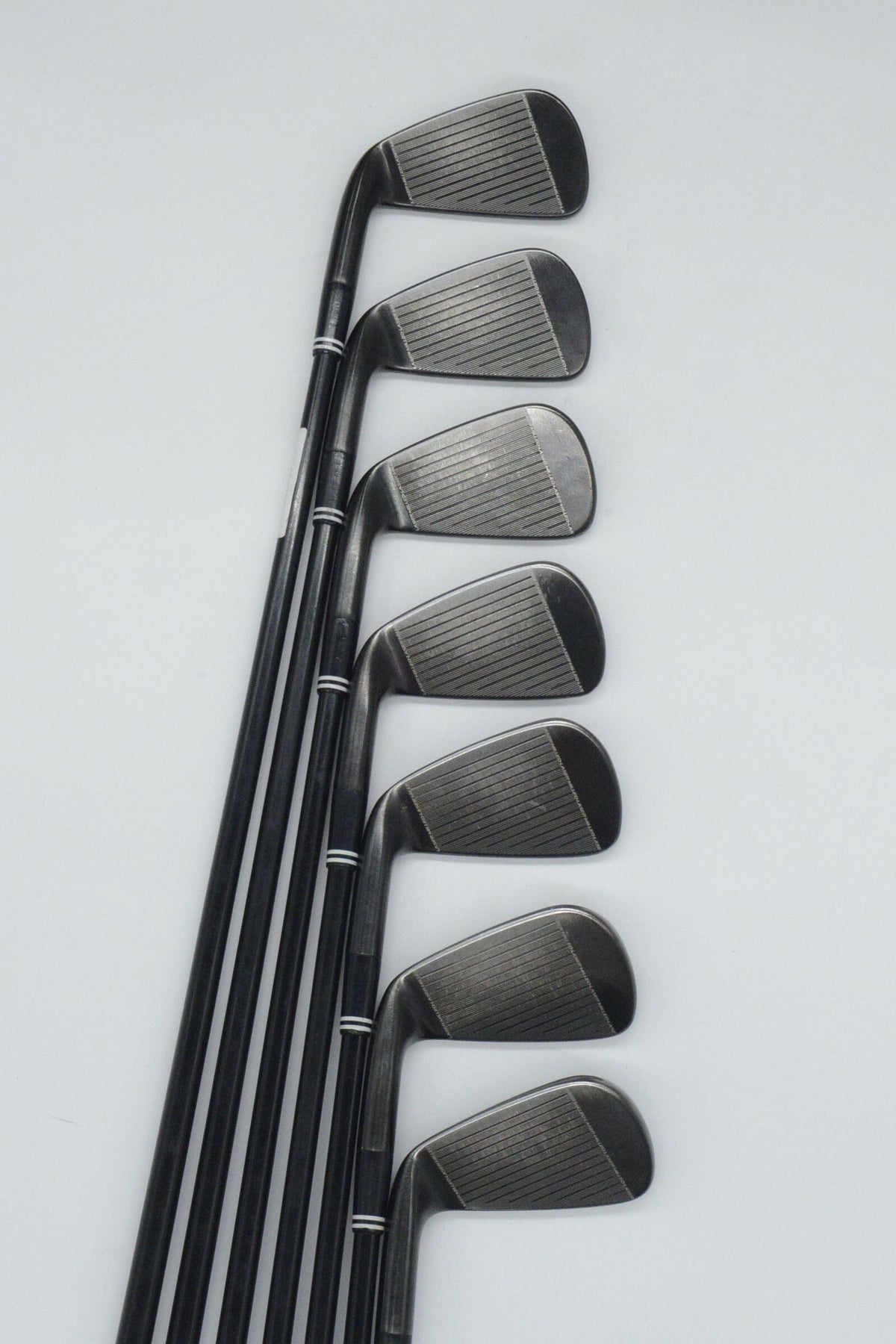 Cleveland CG16 Tour Black Pearl 4-PW Iron Set S Flex -0.25" Golf Iron Sets Cleveland 