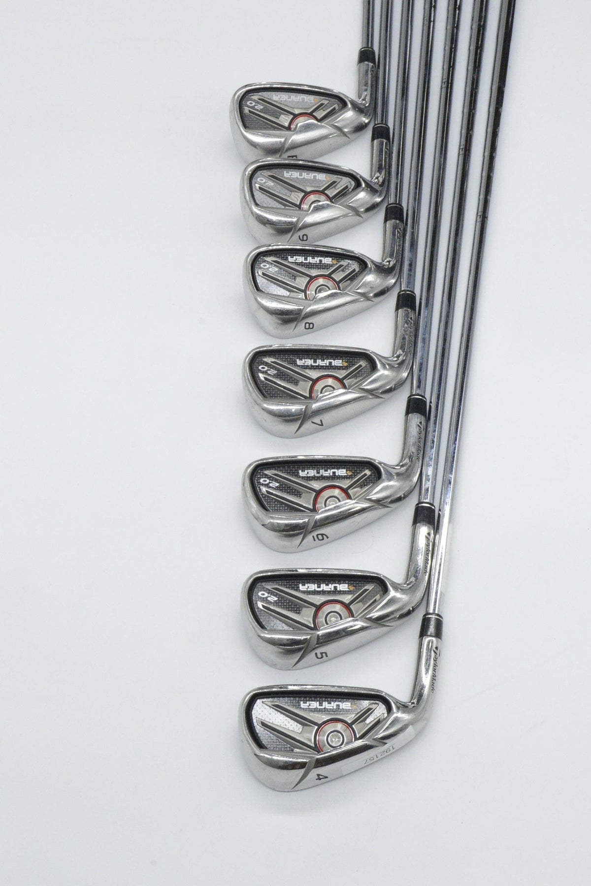 Lefty TaylorMade Burner 2.0 4-PW Iron Set R Flex +0.5" Golf Iron Sets TaylorMade 