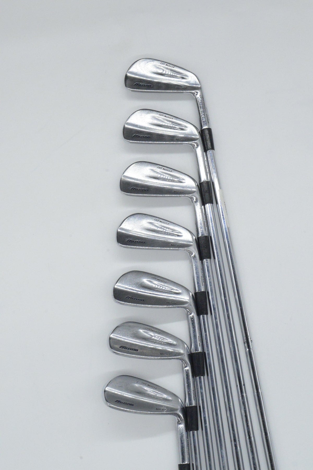 Mizuno MP-67 3-6, 8-PW Iron Set S Flex +0.25" Golf Clubs GolfRoots 