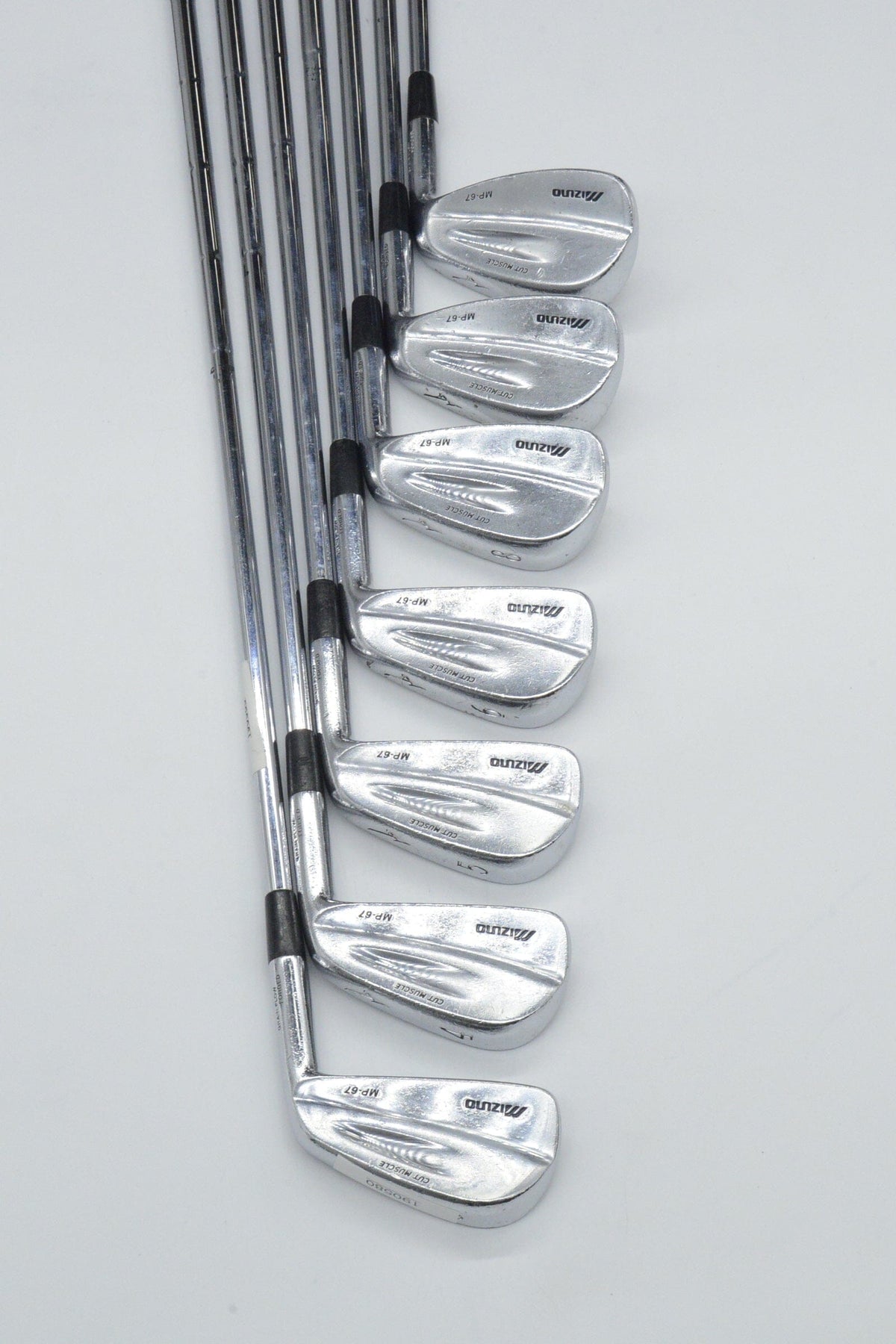 Mizuno MP-67 3-6, 8-PW Iron Set S Flex +0.25" Golf Clubs GolfRoots 