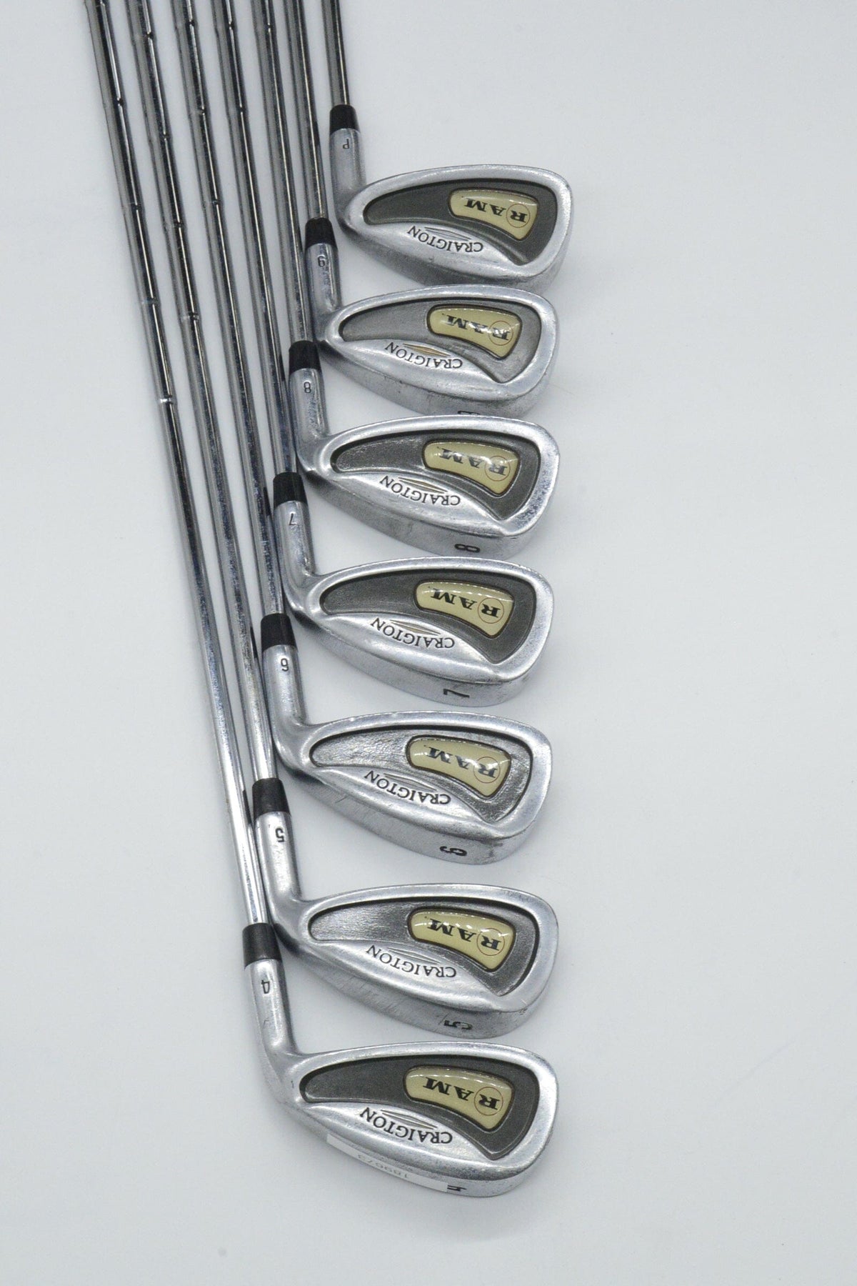 Ram Craigton 4-PW Iron Set S Flex -0.25" Golf Clubs GolfRoots 